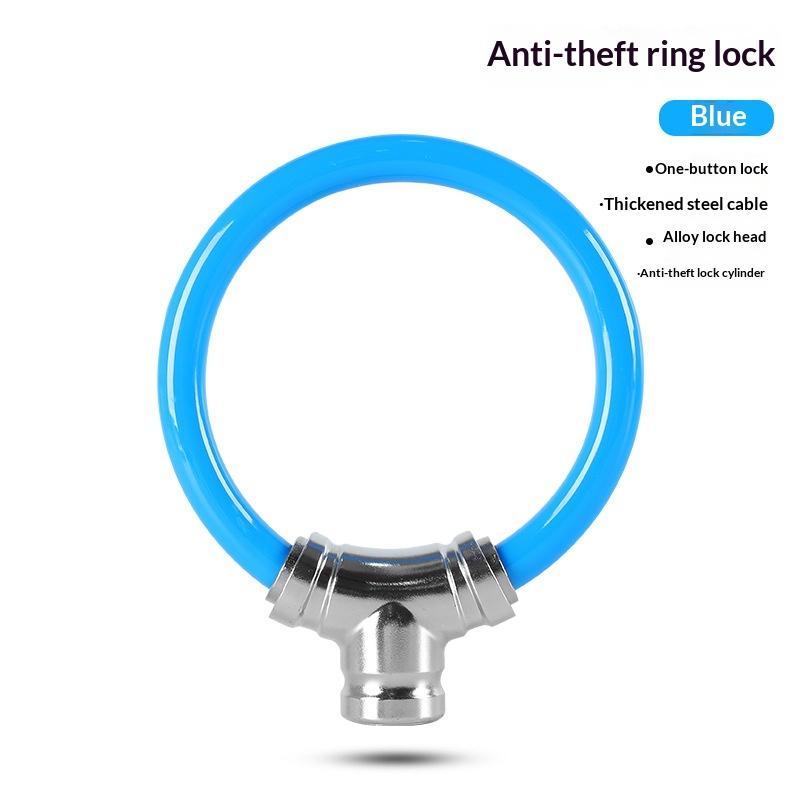 Commuter-friendly Anti-theft Bicycle Lock with 2 Keys Suitable for Bicycles Scooters and Motorcycles