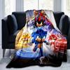 1 stuks Sonic the Hedgehog Sonic Deken, Zachte Plaid Dekens voor Bank, Sofa .B075