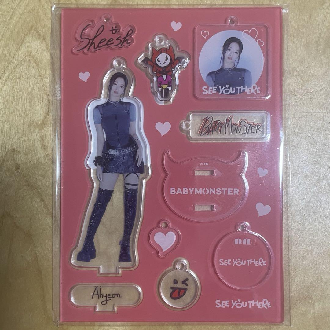 

[USED] BABYMONSTER Fanmeeting MD DIY Acrylic Kit Ahyun