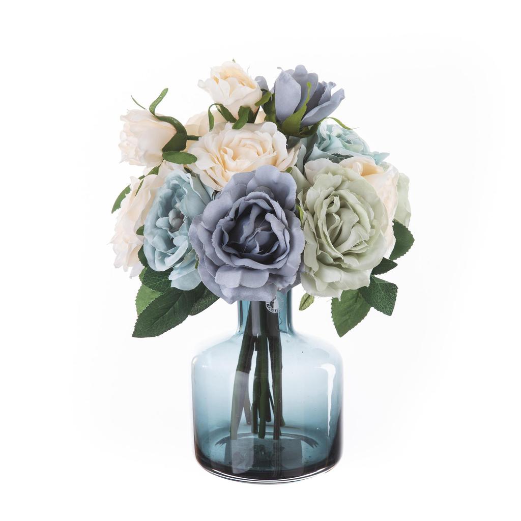 10% Off Clearance: INS Rose Bouquet Artificial Flowers for Home Decor and Wedding Bouquets