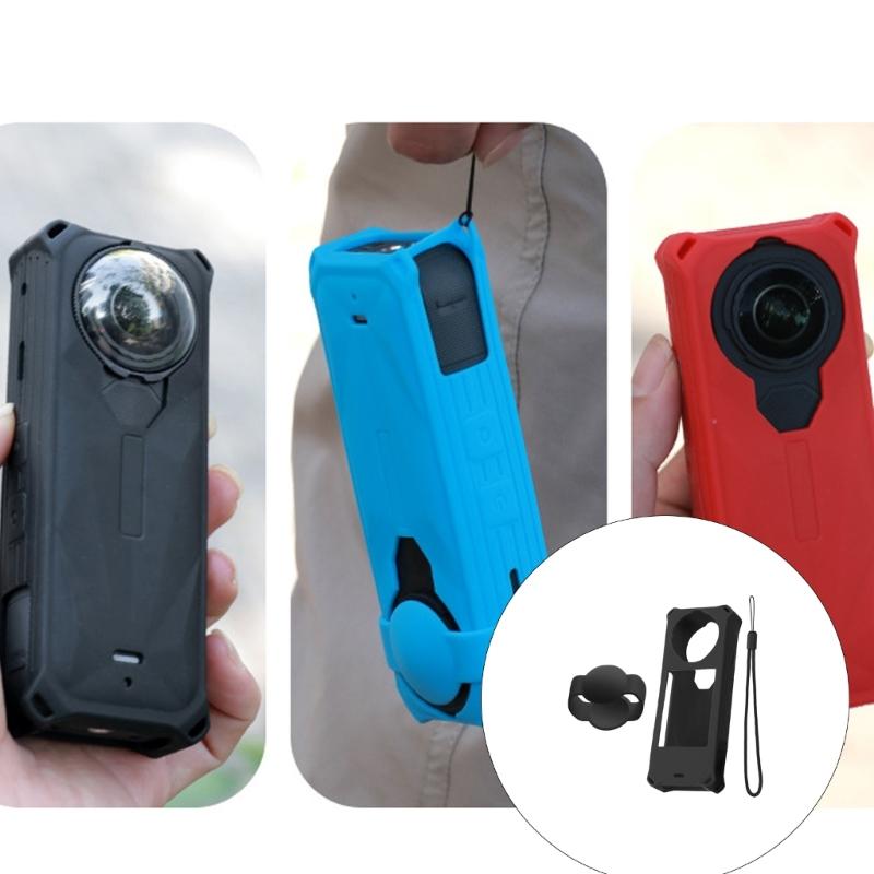 Silicone Protective Cover for X5 Camera Full Body Shockproof Precise Cutout Easy Installation