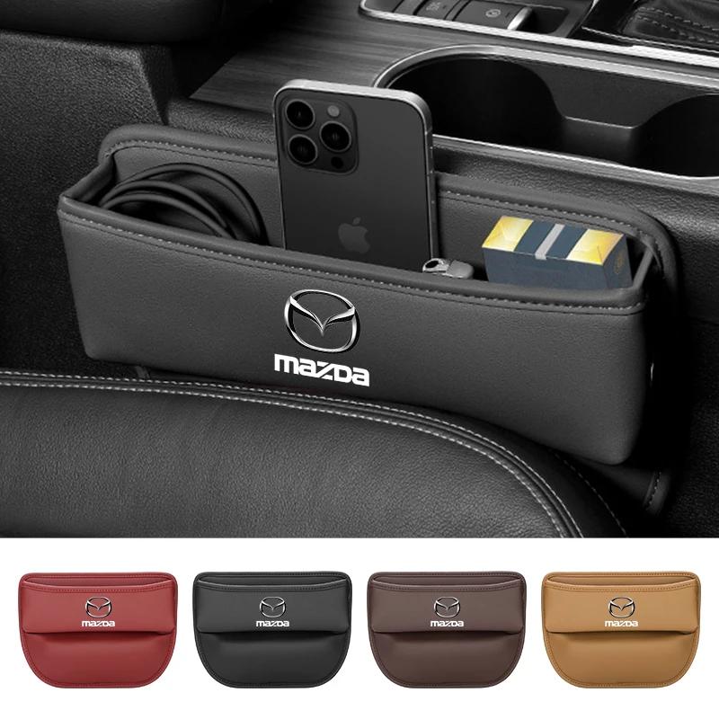 AAFD1 Car Accessories Seat Gap Organizer Box Leak-proof Storage For Mazda 2 3 4 5 6 7 8 323 626 CX5 CX7 CX9 RX8 MX3 MX5 Atenza Goods