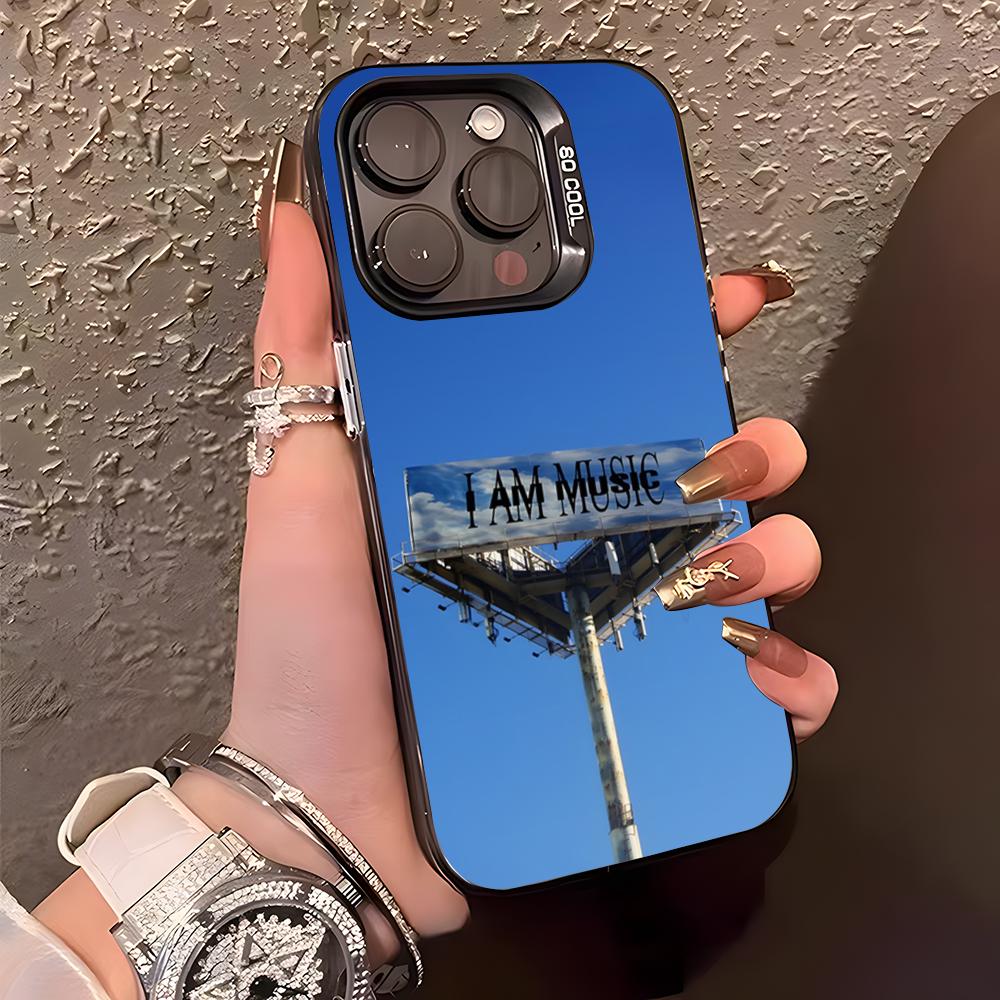Rap P-Playboi C-Carti Phone Case For IPhone17 Air 16 15 14 Plus 13 12 11 Pro XS Max Silver Black Bumper Case