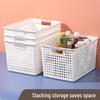 Miumi Kitchen & Desktop Plastic Storage Basket for Snacks & Fruits