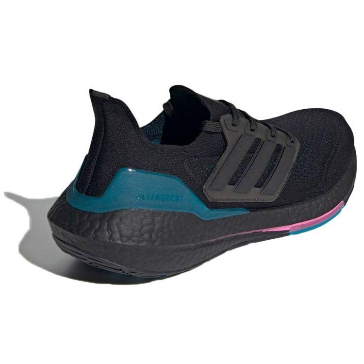Adidas UltraBoost 21 Black Active Teal Unisex Sneakers Core-Black Carbon FZ1921