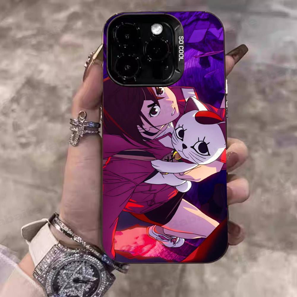 Adventure Anime Dandadan Phone Cases For IPhone 17 16 15 14 13 12 11 Plus Pro Max Pro Color Matte Cover