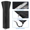 7.4Ft Outdoor Patio Heater Cover with Zipper and Drawstring Dust-proof Waterproof UV-Resistant Windproof 210D Oxford Cloth Heater Cover for Standing