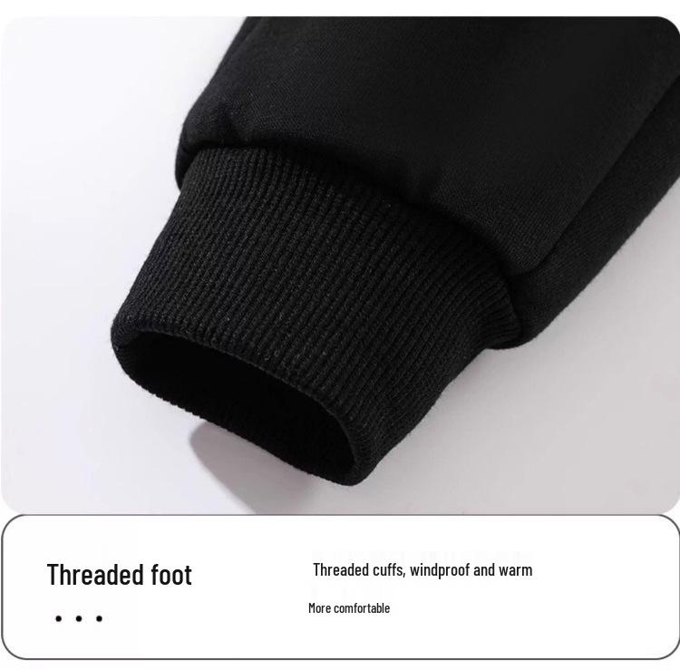 Jungen Sweatshirt mit Fleece-Futter: Warmes, locker geschnittenes Langarm-Oberteil für die Herbst-/Winter-Schuluniform