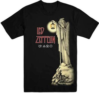 LED Zeppelin Ermitano Hi Fidelity Merch חולצת טריקו לשני המינים