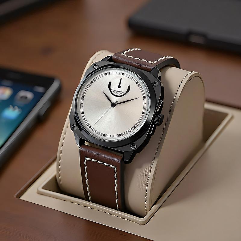 JYL Men's Watch Sports Waterproof Fashion Leather Strap