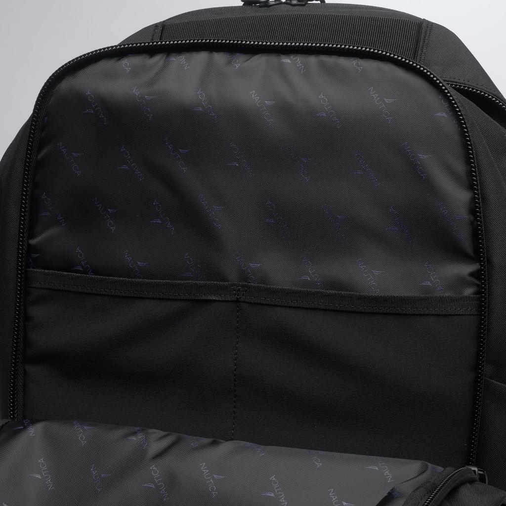 Nautica NTC-10 Backpack L, Lightweight, Multifunctional, Large Capacity, Perfect for Commuting, School, Leisure, Town, and Travel, Black, 370-7022