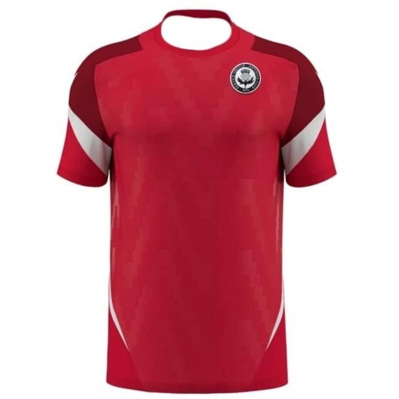 2026 Nuova Maglia da Calcio da Uomo Partick Thistle 2 Colori Opzionali Manica Corta Maglia da Calcio Poliestere Traspirante Asciugatura Rapida Sport
