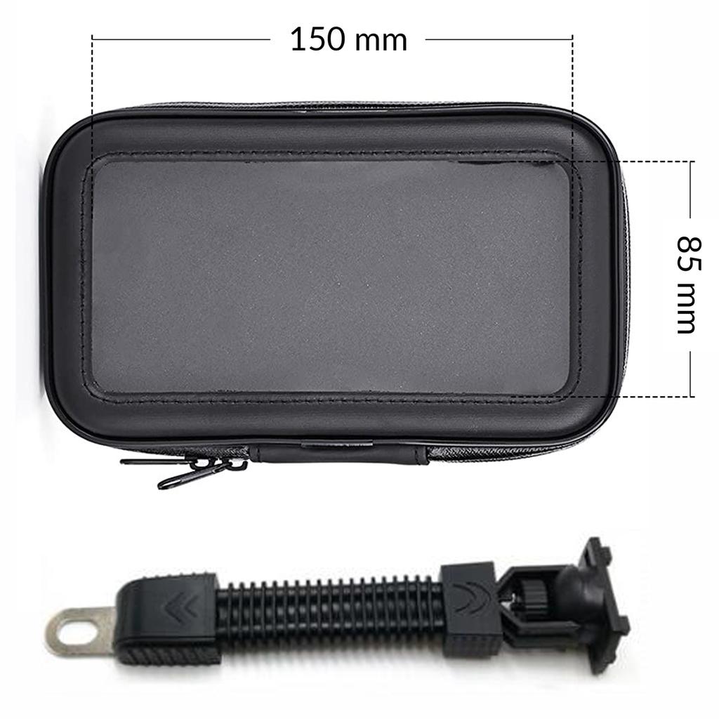 Heckermann MT1 SMALL motorcycle phone bag for up to 5.5 inches