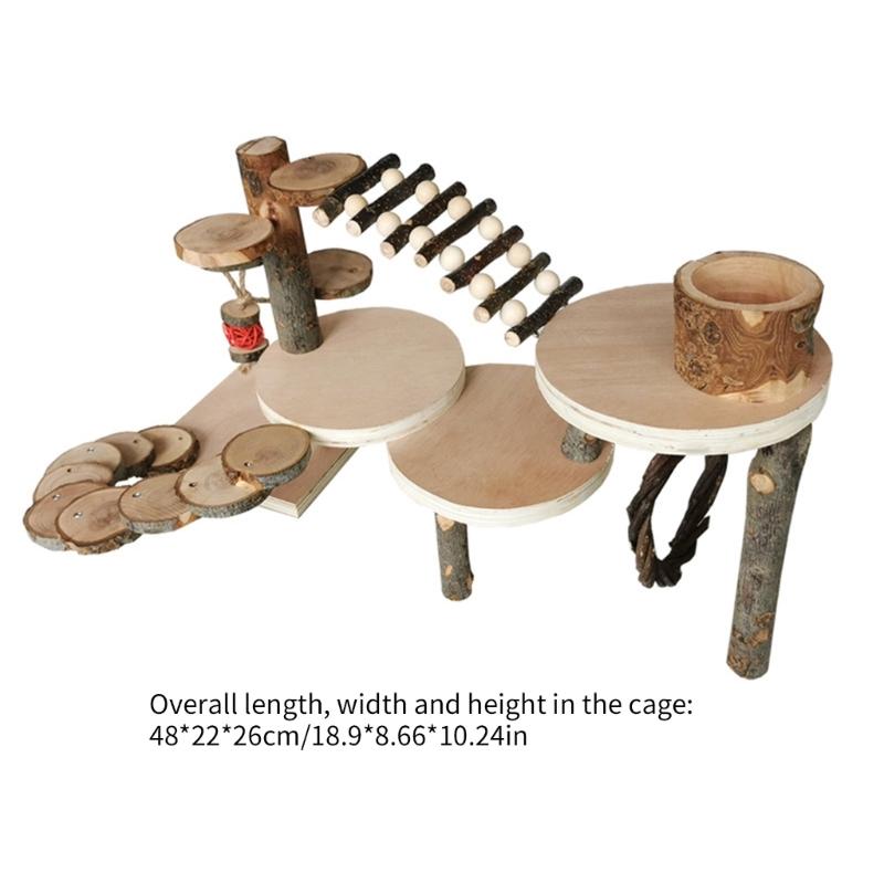 Durable Wood Hamster Toy Designed to Withstand Chewers and Provide Long Lasting Fun Any Hamster Habitat Entertainment