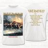 Bathory T-Shirt Heavy Metal Shirt Bedrucktes Klassisches Unisex-T-Shirt für Streetwear Tägliche Kleidung Mode Übergroß Vintage Kurzarm