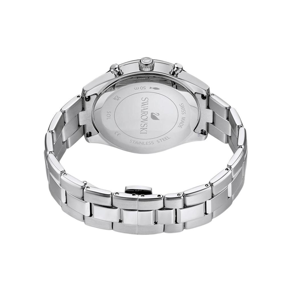 Swarovski Octea Lux Sport Serisi Saat Kuvars Mekanizma Metal Kayış Siyah Kadran 50 Metre Suya Dayanıklı Unisex saatler 5610520