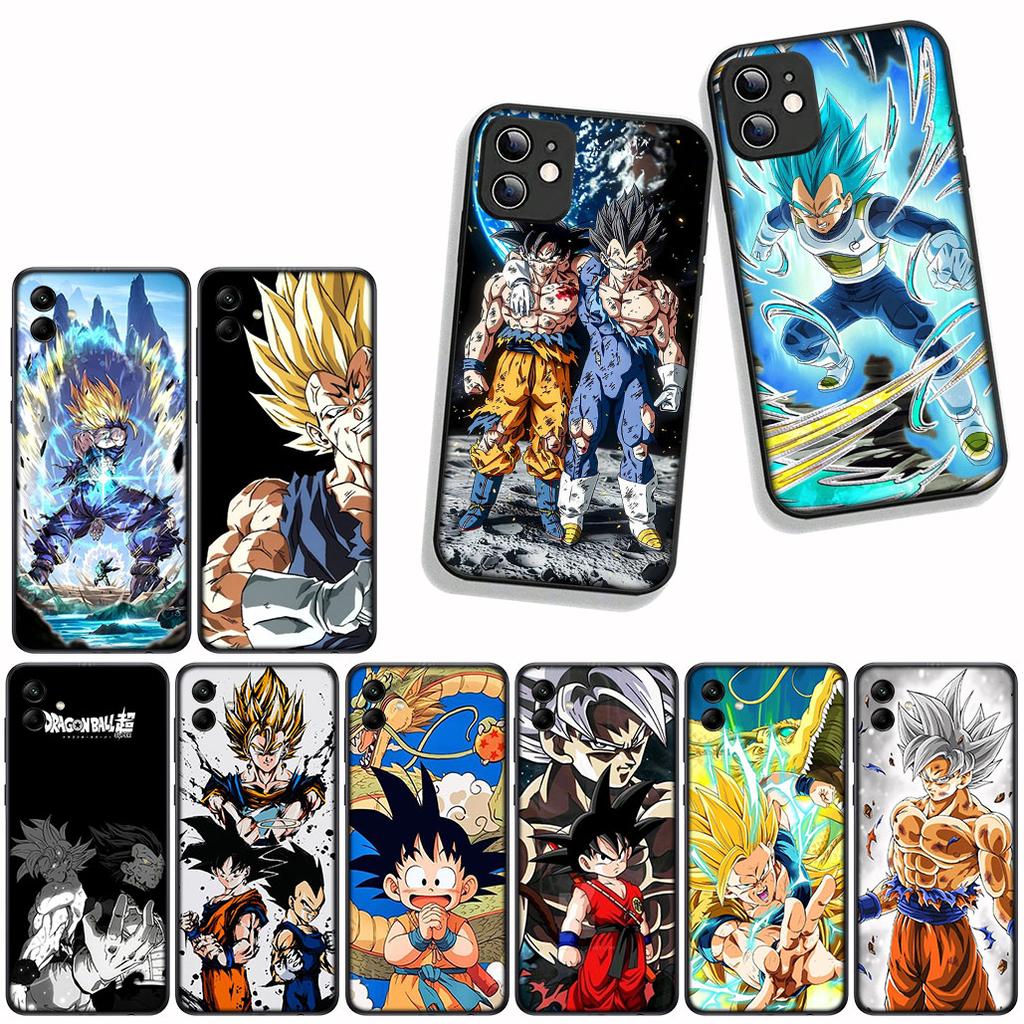 for Apple iPhone 17 16 15 11 Pro XS Max XR 6 7 8 Plus + SE 2020 5 16E Phone Cover Case Super Dragon Gokus Vegeta Ball Z