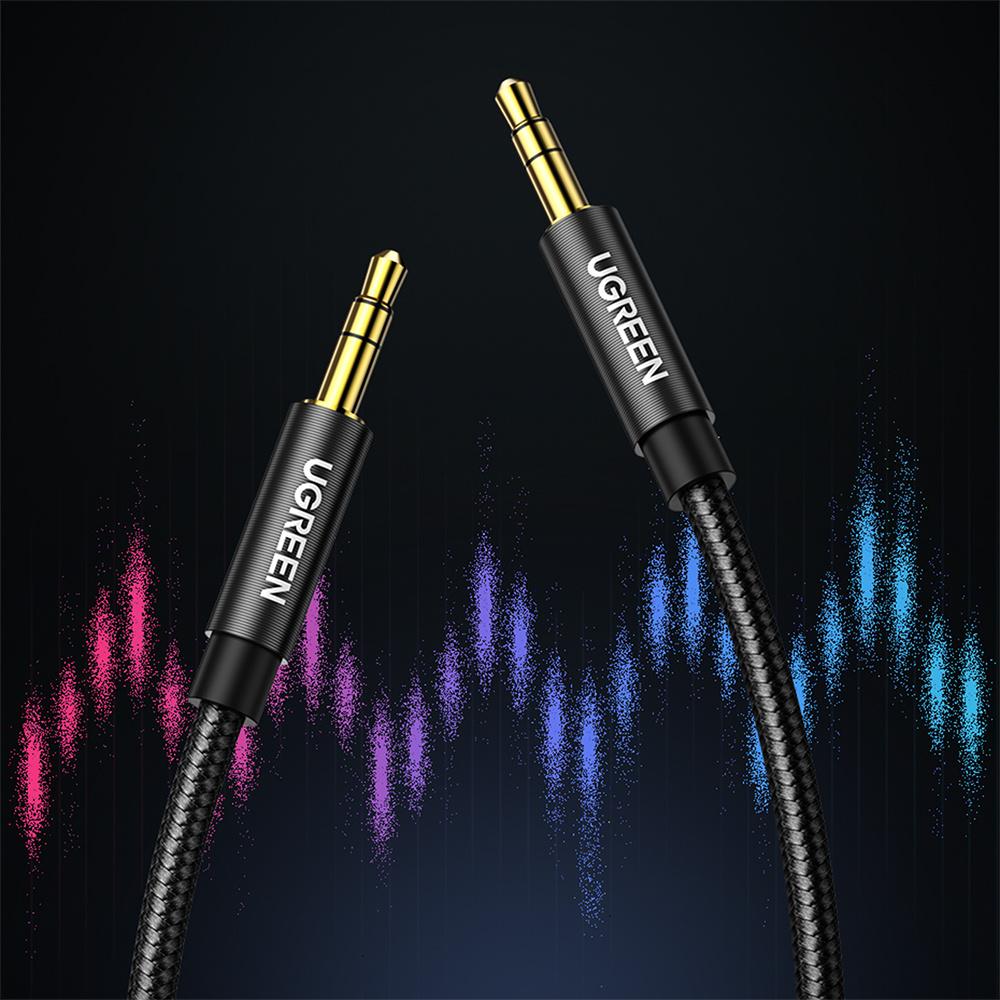 Ugreen Audio Cable 3.5mm Dual Mini Jack 2m Black 50363 AV112