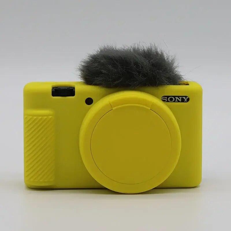 ZV1 Silicone Armor Skin Case Camera Body Cover Protector for Sony ZV-1 Digital Cameras