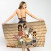 BobS-Burgers Anmie Microfiber Blanket Quick Drying Beach Towels Oversized Printing Super Absorbent Pool Towel Blanket