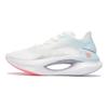 Li Ning Absolute Shadow Cushioning Durable Low Top Running Shoes Women Running Shoes White Blue ARRS002-4