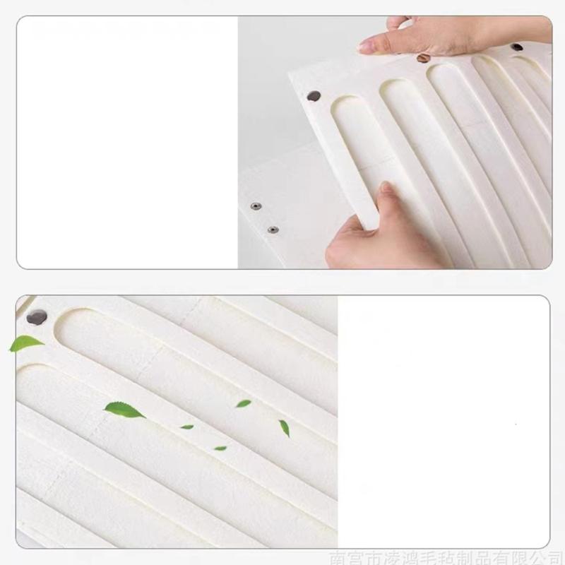 Sturdy Felt Hairpin Storage Pouch Ideal for Organizing and Quick Retrieval on Dressing Tables Home Storage Solution