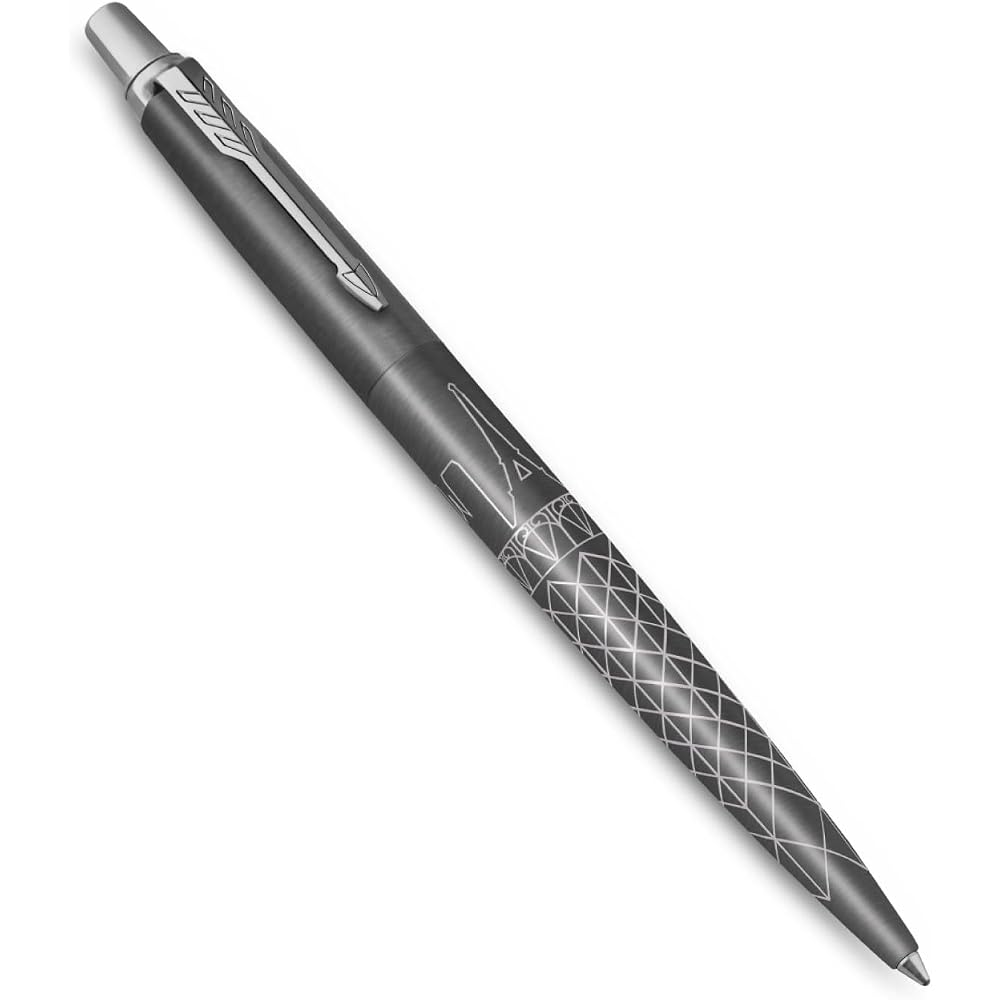 PARKER Parker Ballpoint Pen, Jotter Gray CT, Special Edition, Medium, Oil-based, Gift Box, Gift P...