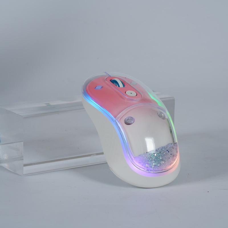BENWIS Silent Colorful Dual-Mode Ergonomic Wireless Bluetooth Gaming Mouse with Rechargeable Battery