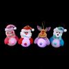Tree Eva Christmas Hanging Lighted Decor Santa Snowman Reindeer Supplies Festive