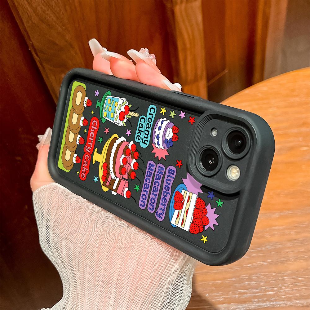 Soft Silicone Phone Casing Full Cover Camera Shockproof Protection Case for Huawei Honor Infinix Tecno iPhone Motorola Google