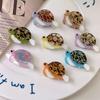 Ocean Series Turtle Hair Claw Acetate Claw Clips 4CM Mini Turtle Crab Hair Clips Hair Accessories for Women Girls