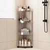 Shelf Trolley Bathroom Organizer Shelves Kitchen Home Large Capacity Storage Rack Acryl Cart Corner Cosmetic Organizer Supplies
