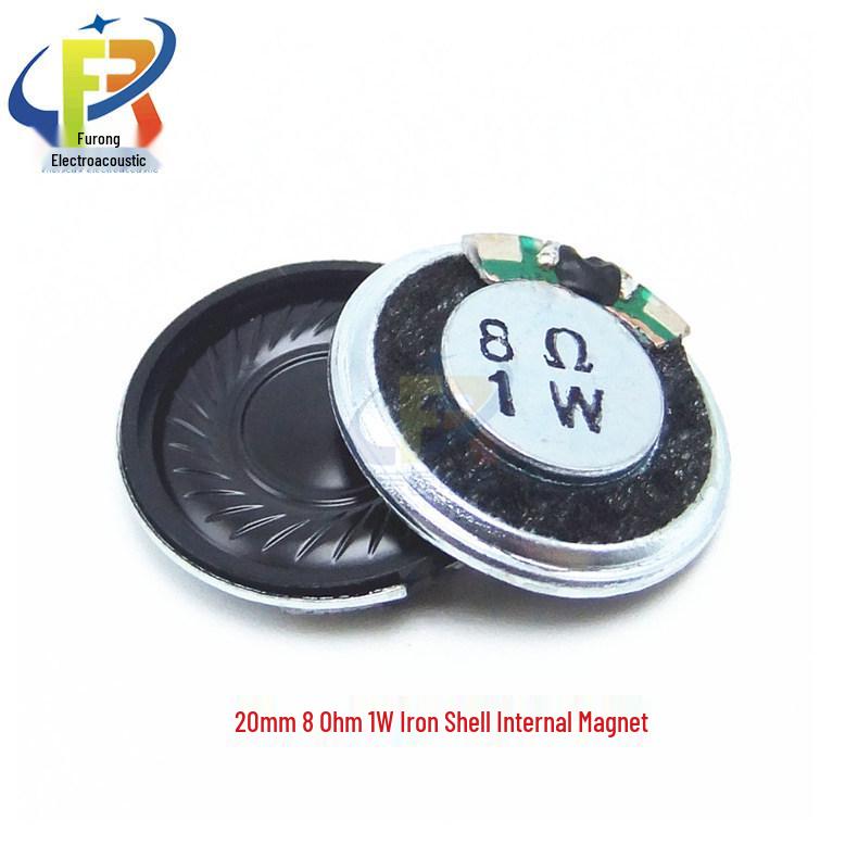 8 Ohm 1W Internal Magnet Iron Shell Speaker 20-57mm Loudspeaker