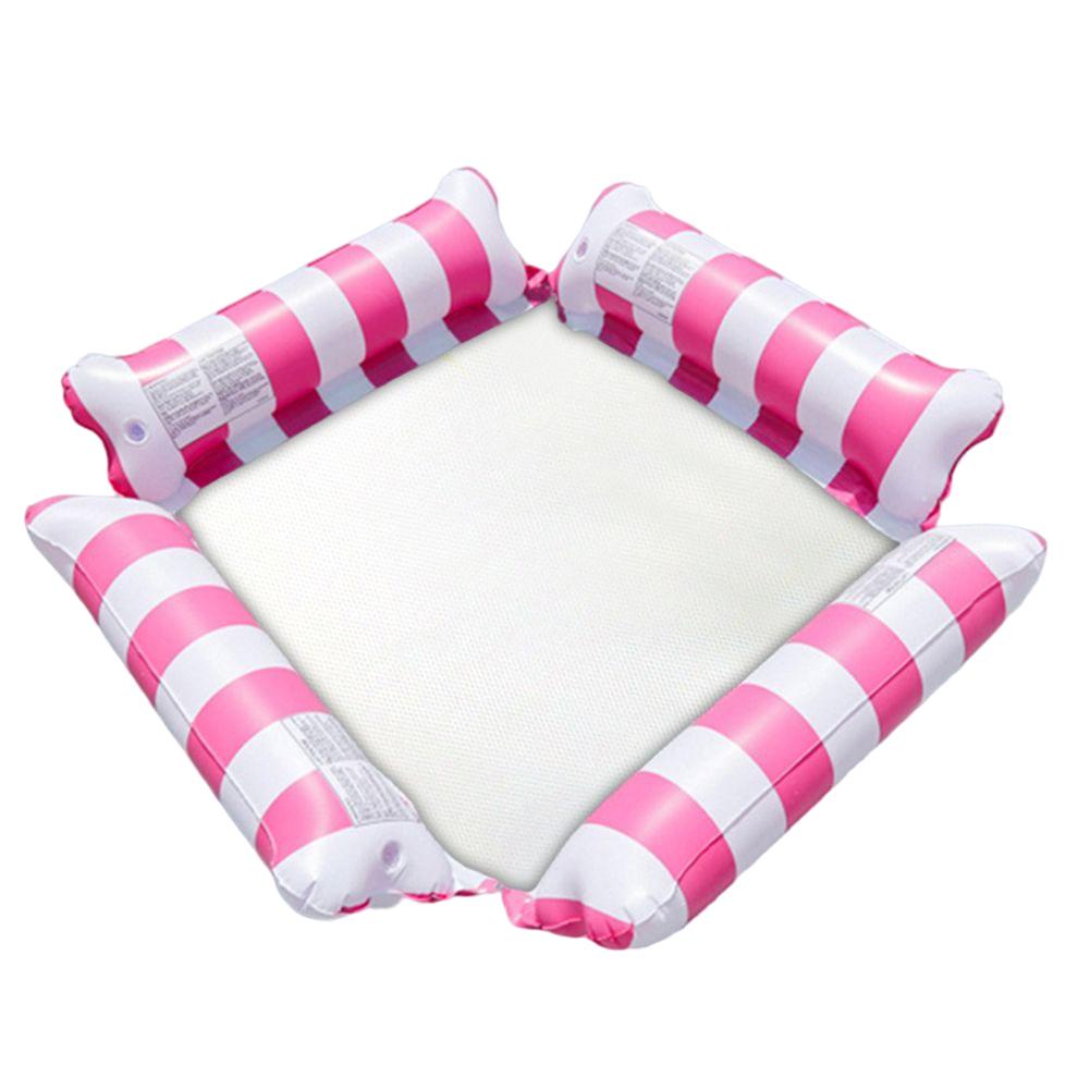 Lounger Floating Toys Comfortable Stripe PVC Water Recliner Mats Portable Leak Proof Lightweight Swimming Pool Accessories