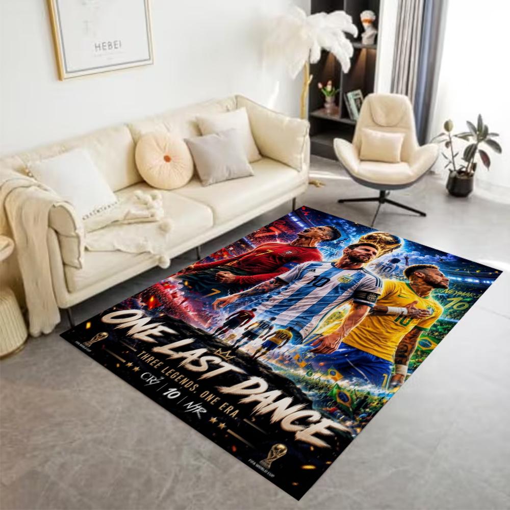 Lionel Messi Fc Barcelona Football Stars Floor Mat Suitable For Hallway Living Rooms Outdoor Playrooms Antislip Carpet Anime Office Decor Wedding Part