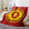Man Utd Print FlAannel Blanket, High Quality Comfortable for All Seasons, Home Decor, Warmth and Comfort