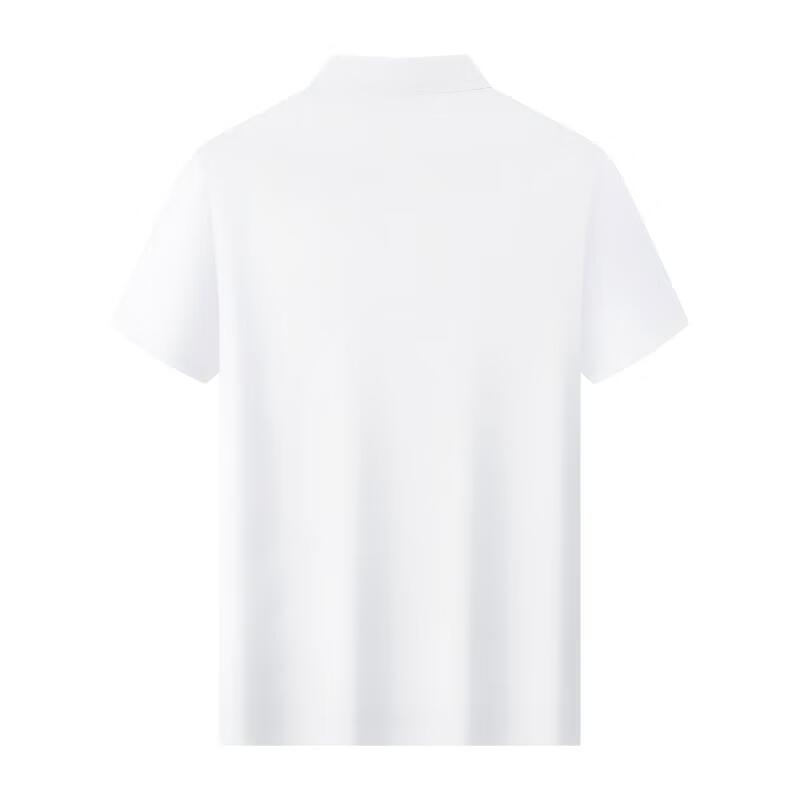 Qiaogerei Men s Antibacterial UV Protection Business Casual Polo T-shirt 86286M M
