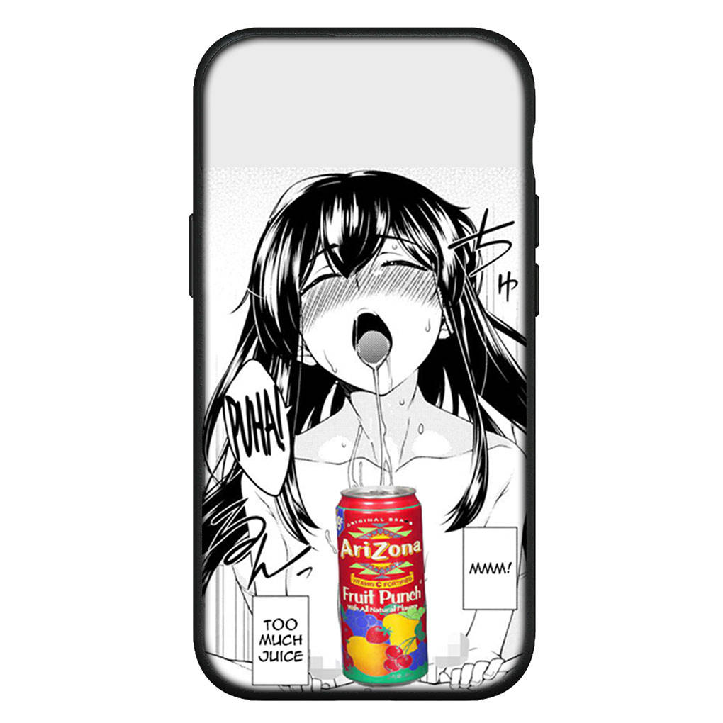 

для iPhone 16 15 X XR Samsung Galaxy S24 S23 Plus Xiaomi Redmi Note 13 12 11 Pro Max 9 14 OPPO Huawei чехол Ahegaos Hentai Anime Girl Waifu чехол для телефона for Samsung Galaxy A30S ceil