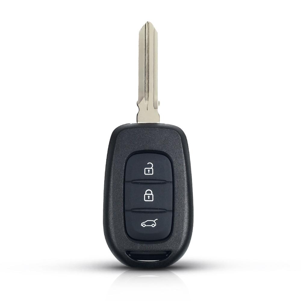 KEYYOU Remote Car Key Shell 2/3 Buttons Blank Case For Renault Megane Captur Duster Clio Modus Logan HU136te / VAC102 Blade