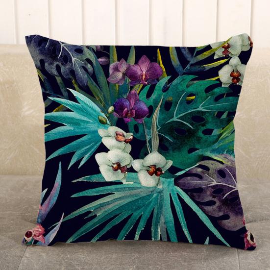 Throw Pillowcase Soft Texture Protective Replacement Fashion Car Bedside Nap Pillowcase Sofa Accessory