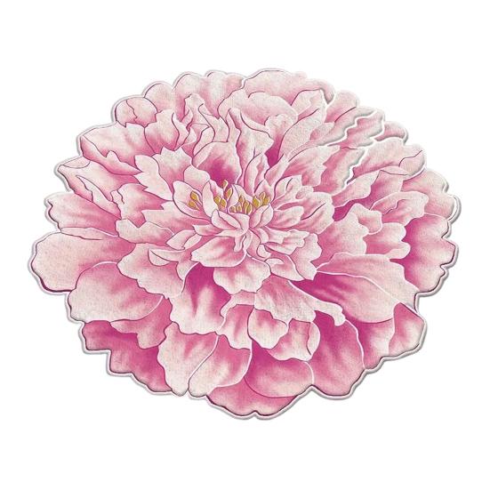 

Yousheng Floor Mat Double-Sided Non-Slip Backing Soft Imitation Cashmere Flocking Door Mat 3D Sunflower Design Kitchen Absorbent Mat 60cm C