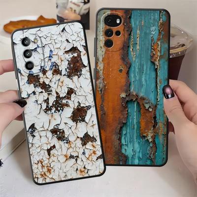 Funda Phone Cover Case for Moto S30 Pro X30 Pro Edge 20 30 Retro Rust