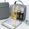 Portable lunch box thermal bag to work with rice portable bento bag aluminum foil thickened ice bag large capacity lunch box bag