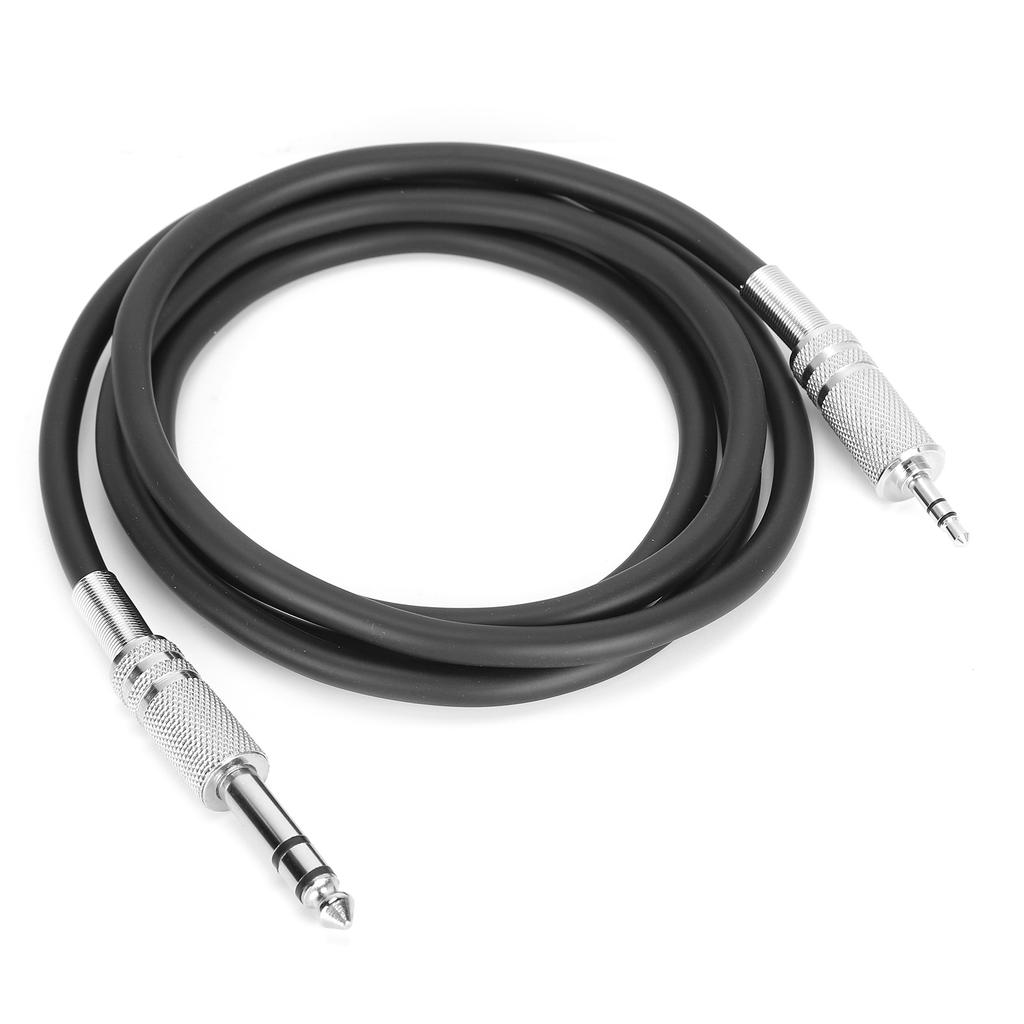 o Cable 3.5mm (18 Inch) Male to 6.35mm (14 Inch) Male TRS Stereo o Adapter CableBlack 2m