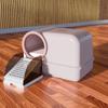 Anti Tracking Cat Litter Ramp with Drawer Adjustable Height Cat Litter Catcher  for Cat House