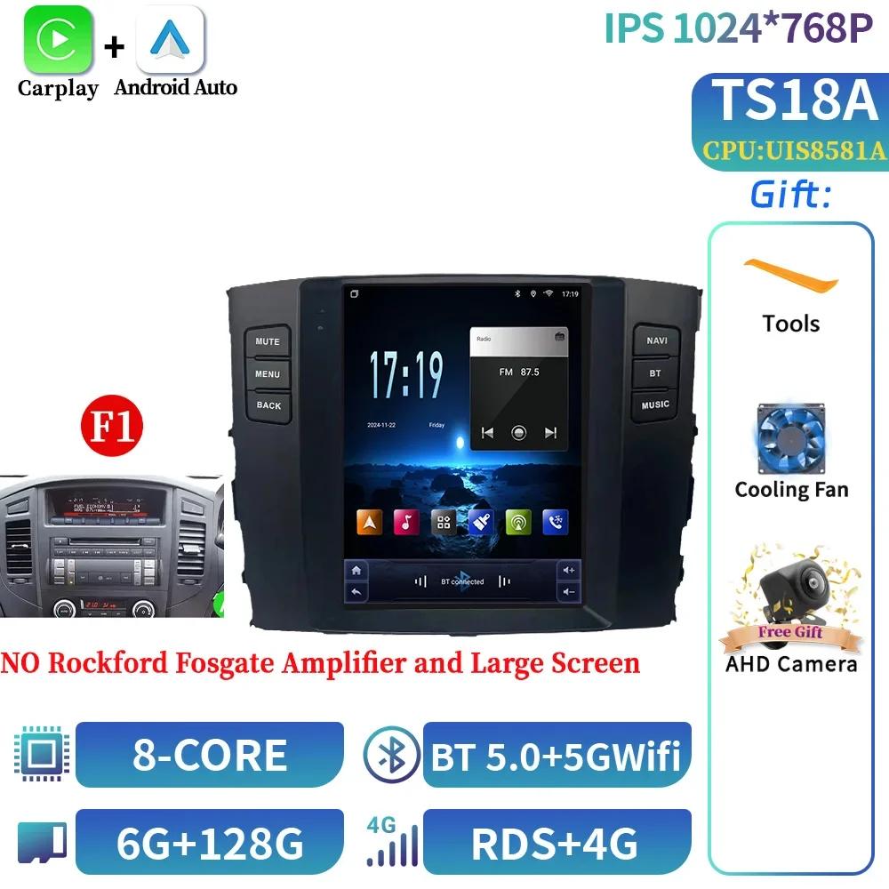 9.7" For Mitsubishi Pajero 4 V80 V90 2006-2014 Car Radio Navigation For Car Multimedia Video Player Navigation 4G Android Screen