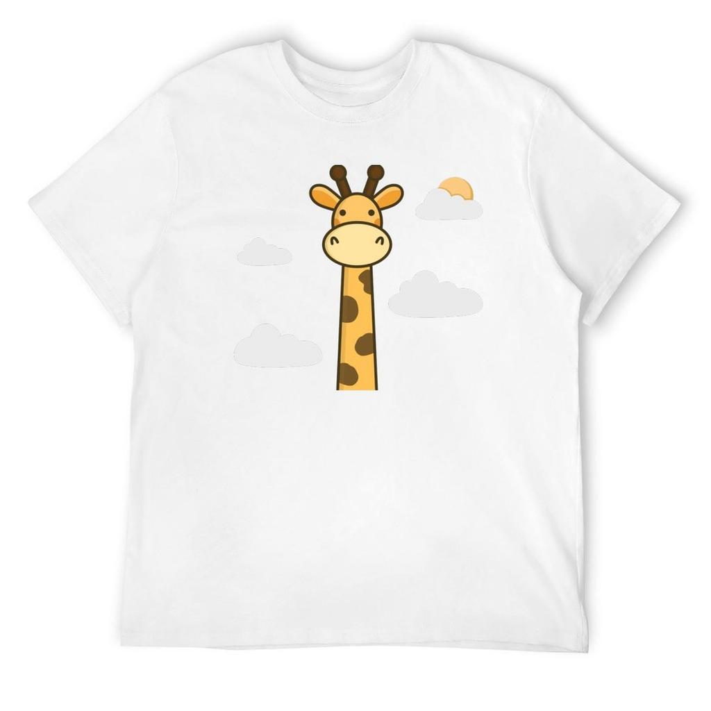 Kawaii Cute Giraffe T-Shirt Shirts Graphic Tee Shirts Graphic Tees Men Tshirt
