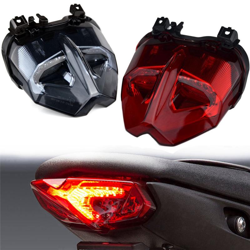 For Yamaha MT09 2025 2025 Rear Taillight Motorcycle Brake Turn Signal Integrated Tail Lights LED Waterproof