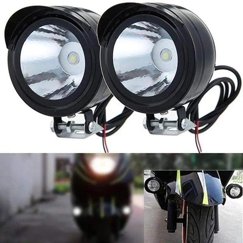 1pc/2pcs Vintage 3w 12v-80v Motorcycle Vehicle Bikes Headlight Car Reverse LED Lights