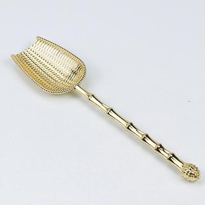 Retro Chinese Style Alloy Tea Spoon Kung Fu Tea Ceremony Utensils Tea Shovel Sugar Salt Coffee Spoons Teaware Kitchen Accessory